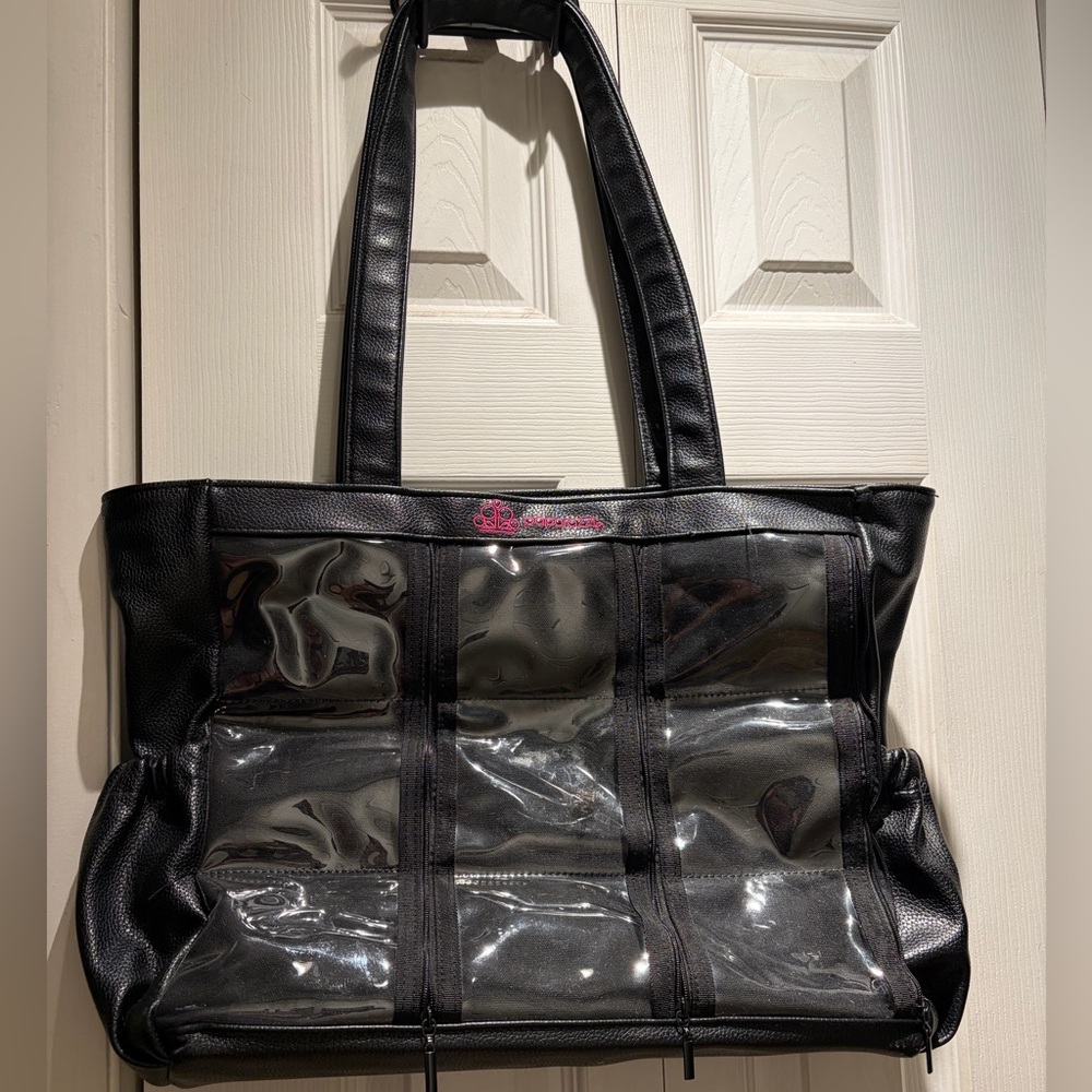 Paparazzi Black and Clear Tote Bag